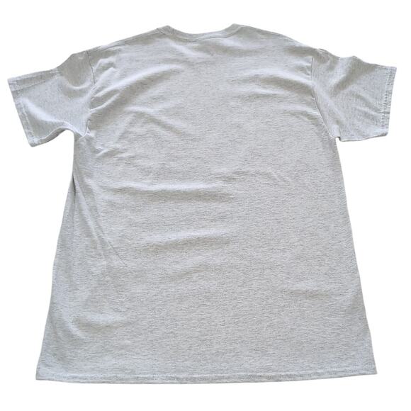 US American Legion Dept of CA T-Shirt Men's Size L Gray Gildan Ultra Cotton - Picture 3 of 10